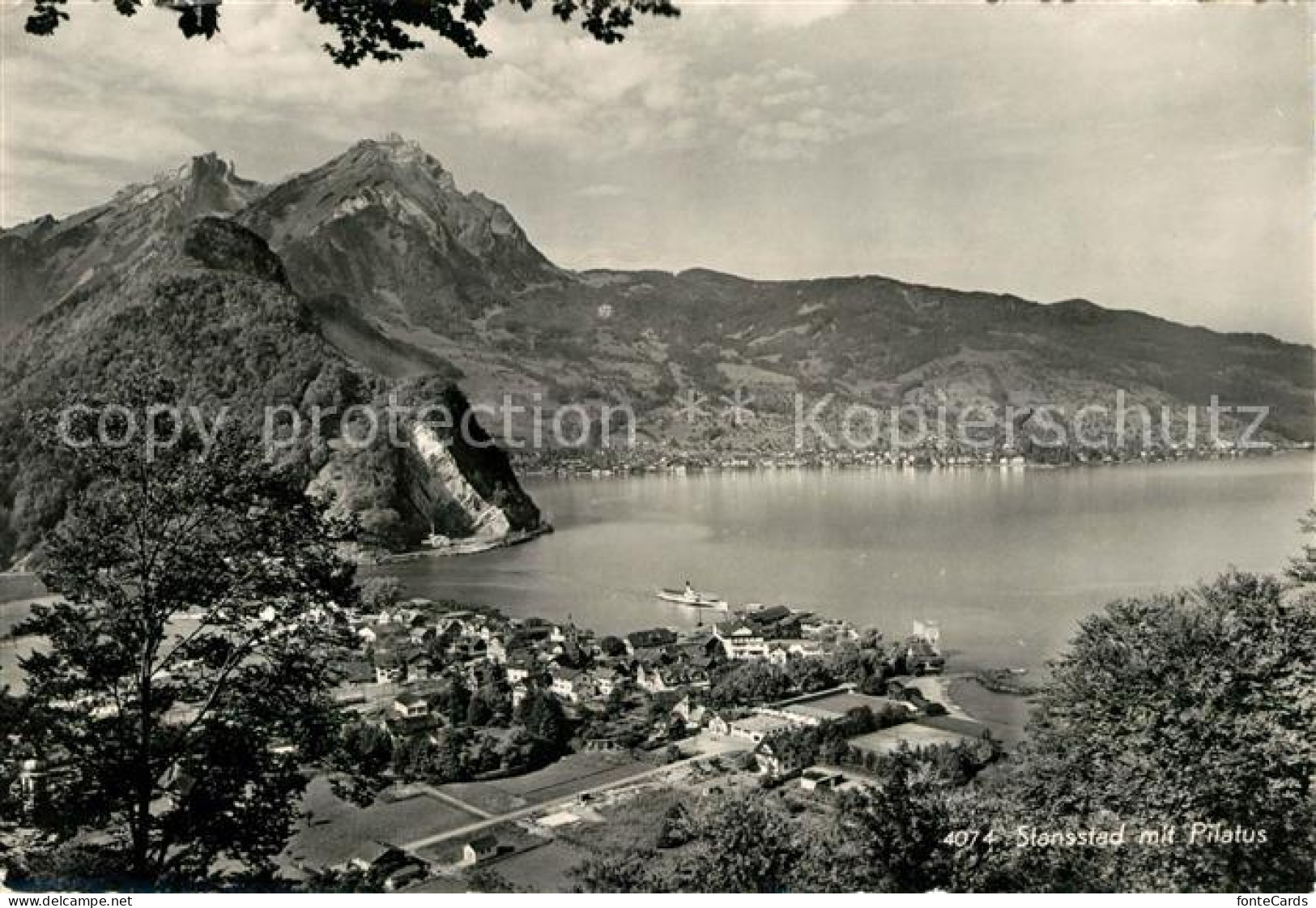 13192960 Stansstad Panorama Pilatus Stansstad - Autres & Non Classés