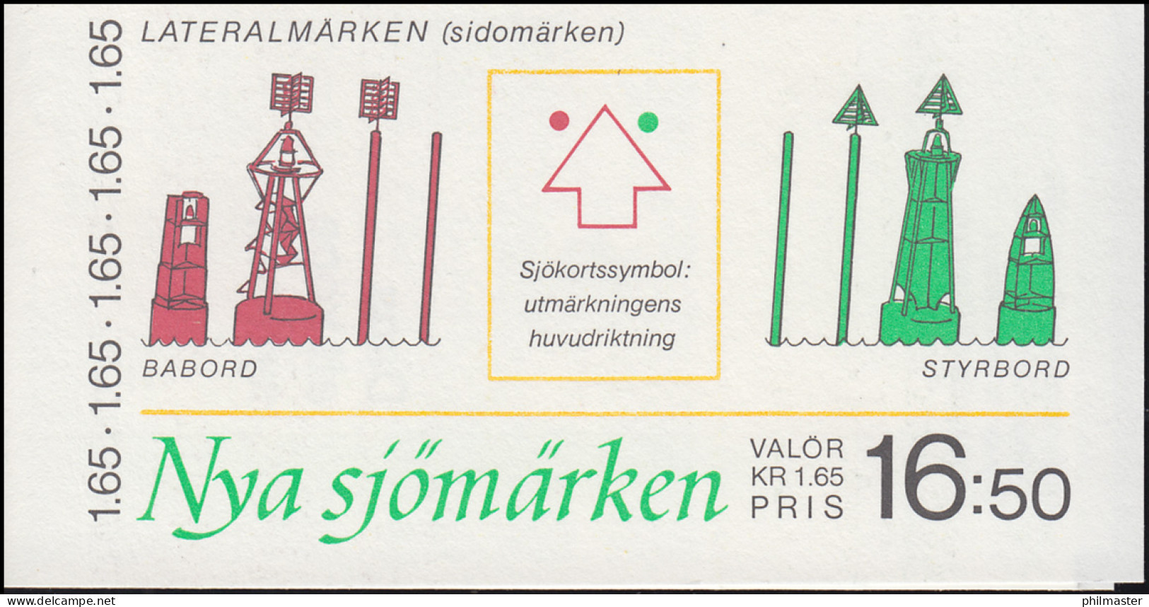 Markenheftchen 88 Seezeichen Des Neuen Internationalen Seezeichensystems, ** - Non Classificati