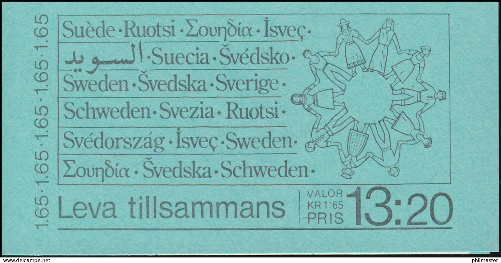 Markenheftchen 89 Miteinander Leben - Immigranten In Schweden, ** - Non Classés