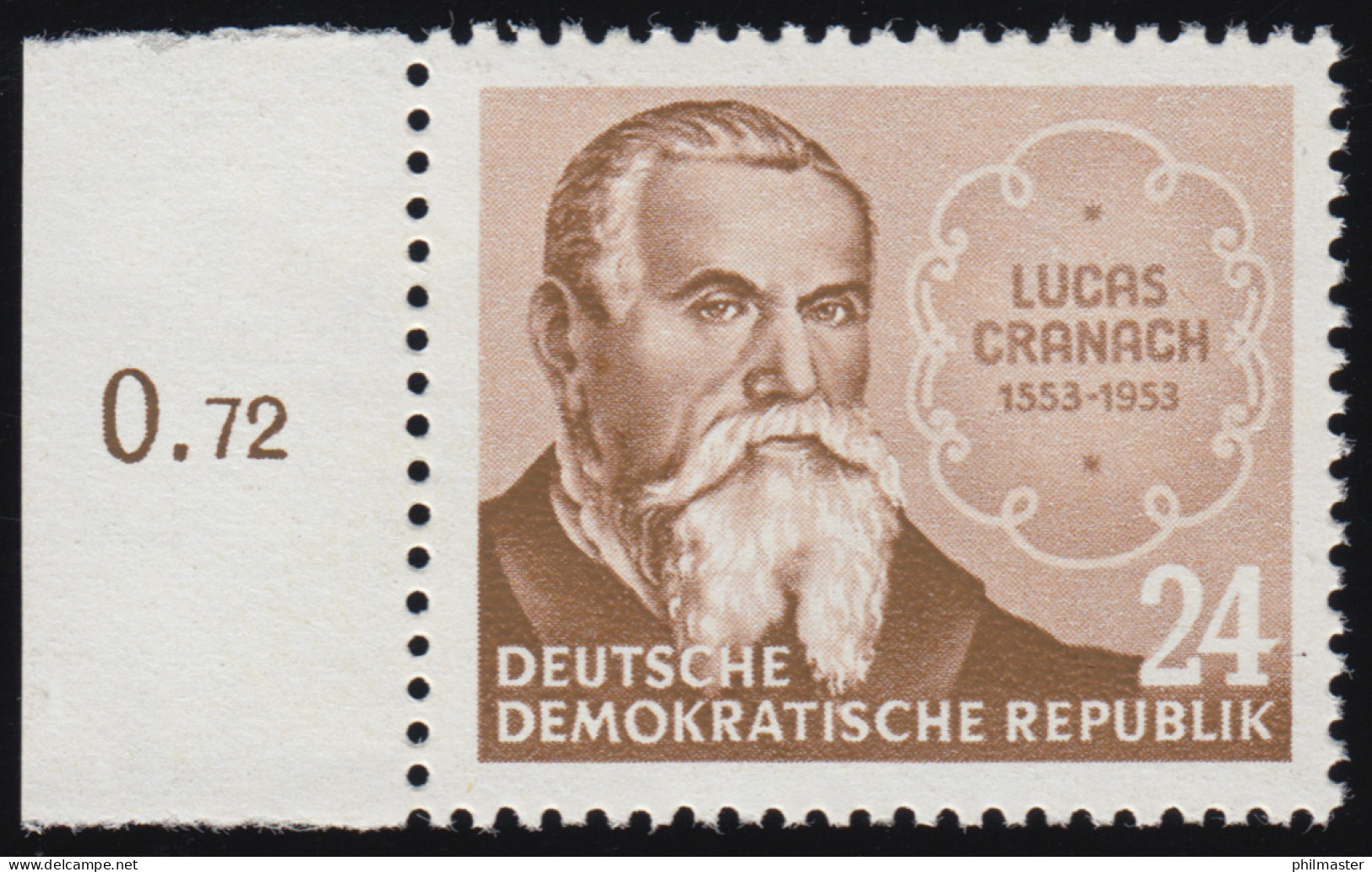 384 YI Lucas Cranach Wz.2 YI ** Geprüft - Nuovi