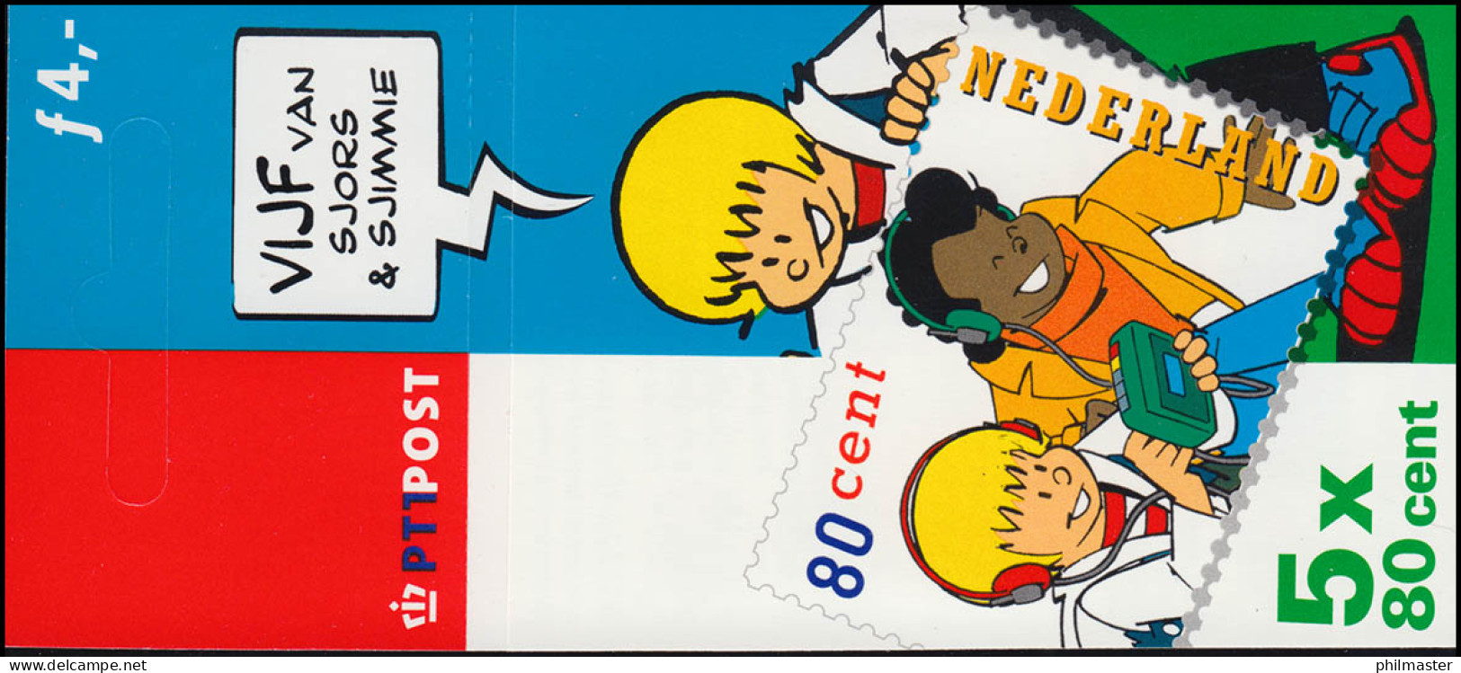 Markenheftchen 61 Comics Sjors Und Sjimmie 2000 Mit PB 62, ** - Postzegelboekjes En Roltandingzegels