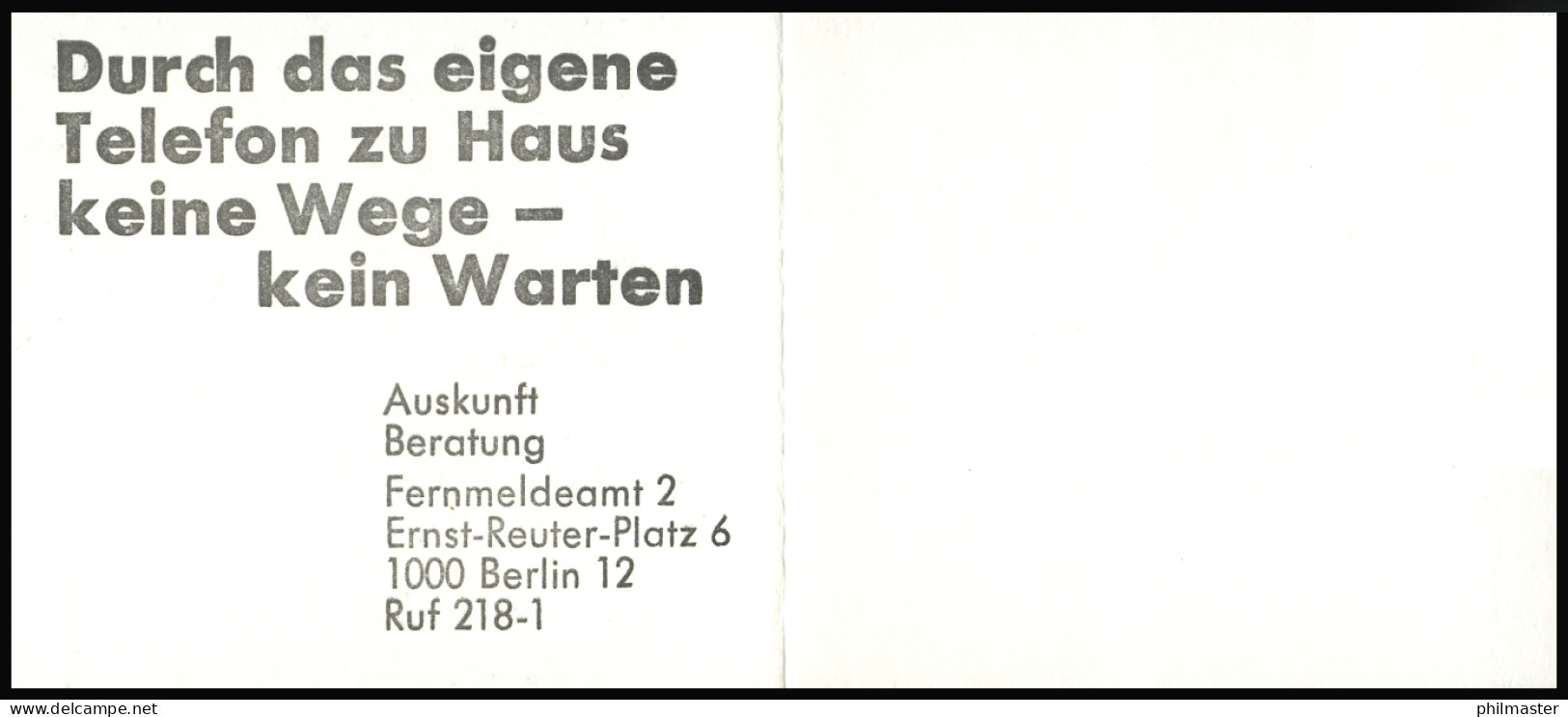 10aII MH BuS 1977, Postfrisch - Carnets