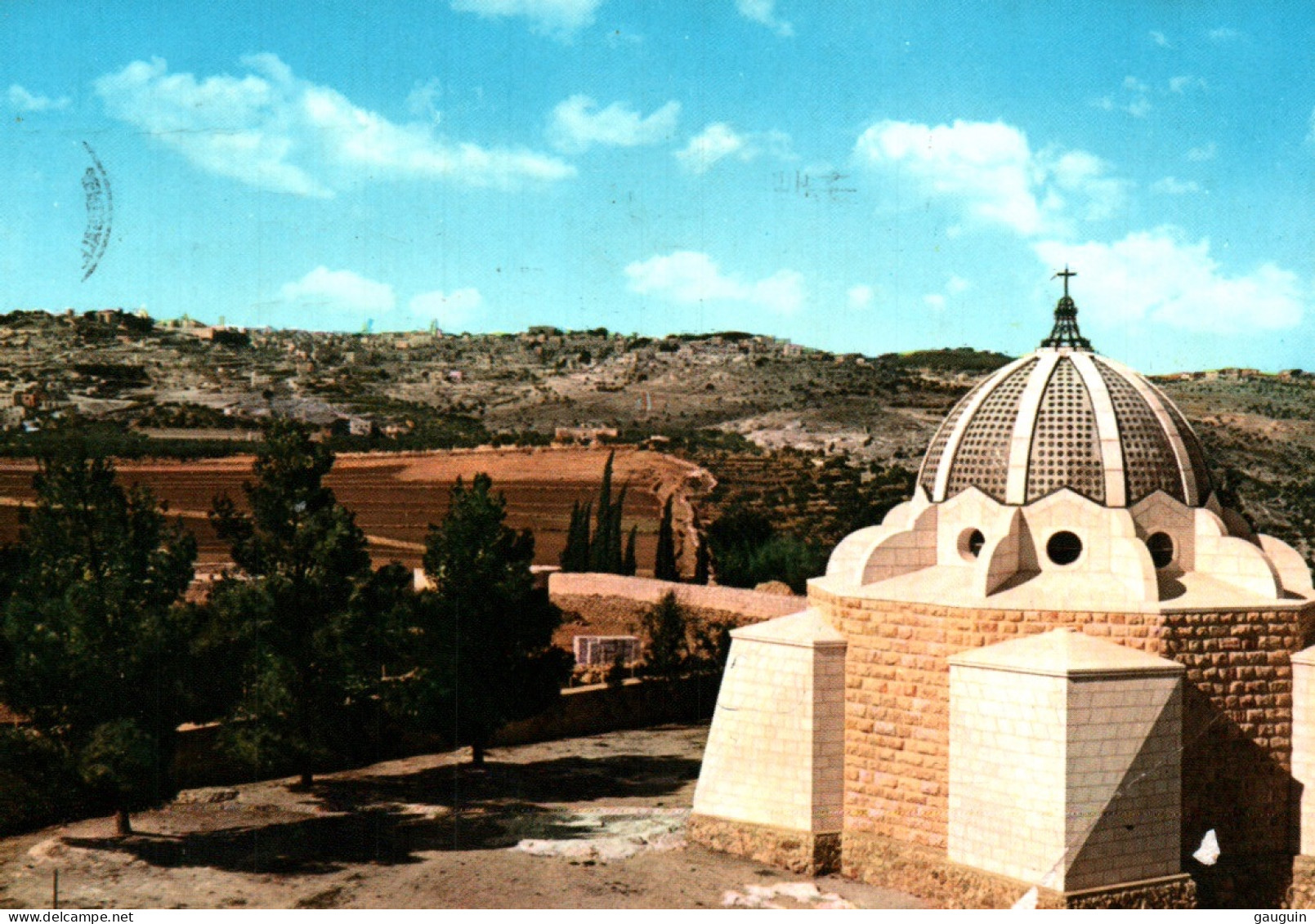 CPM - BETHLEHEM - Vue Gale Depuis Le Champ Des Bergers - Edition Holy Views Ltd (Affranchissement TP) - Palestine