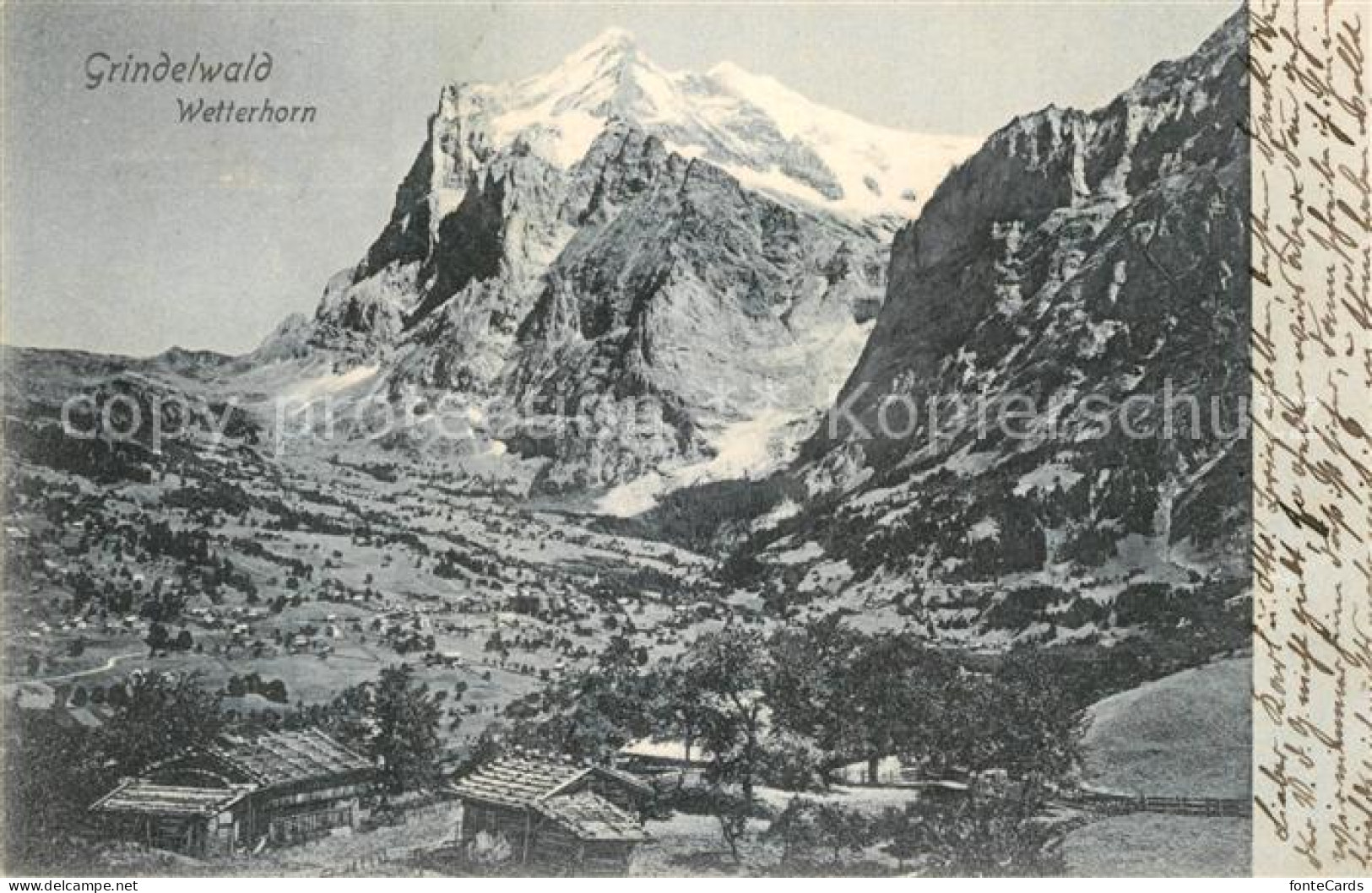 13192921 Grindelwald Wetterhorn Grindelwald - Altri & Non Classificati