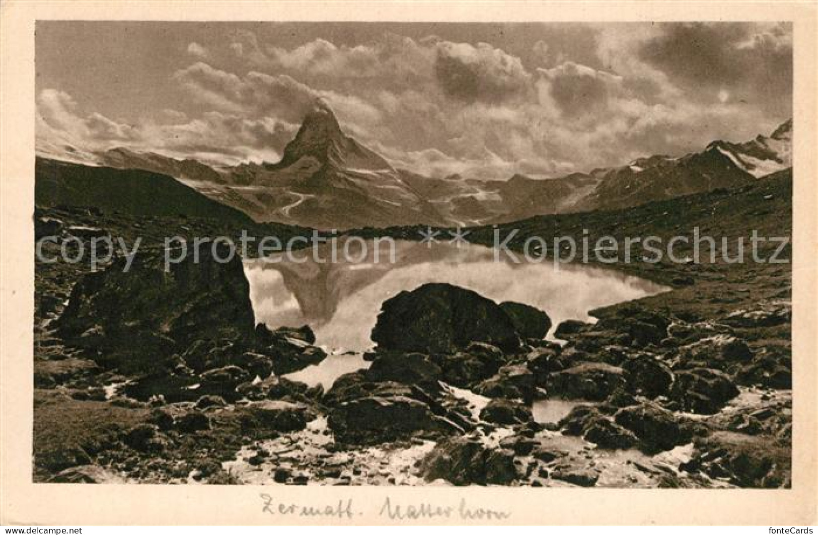 13192914 Zermatt VS Stellisee Cervin Matterhorn Zermatt VS - Autres & Non Classés