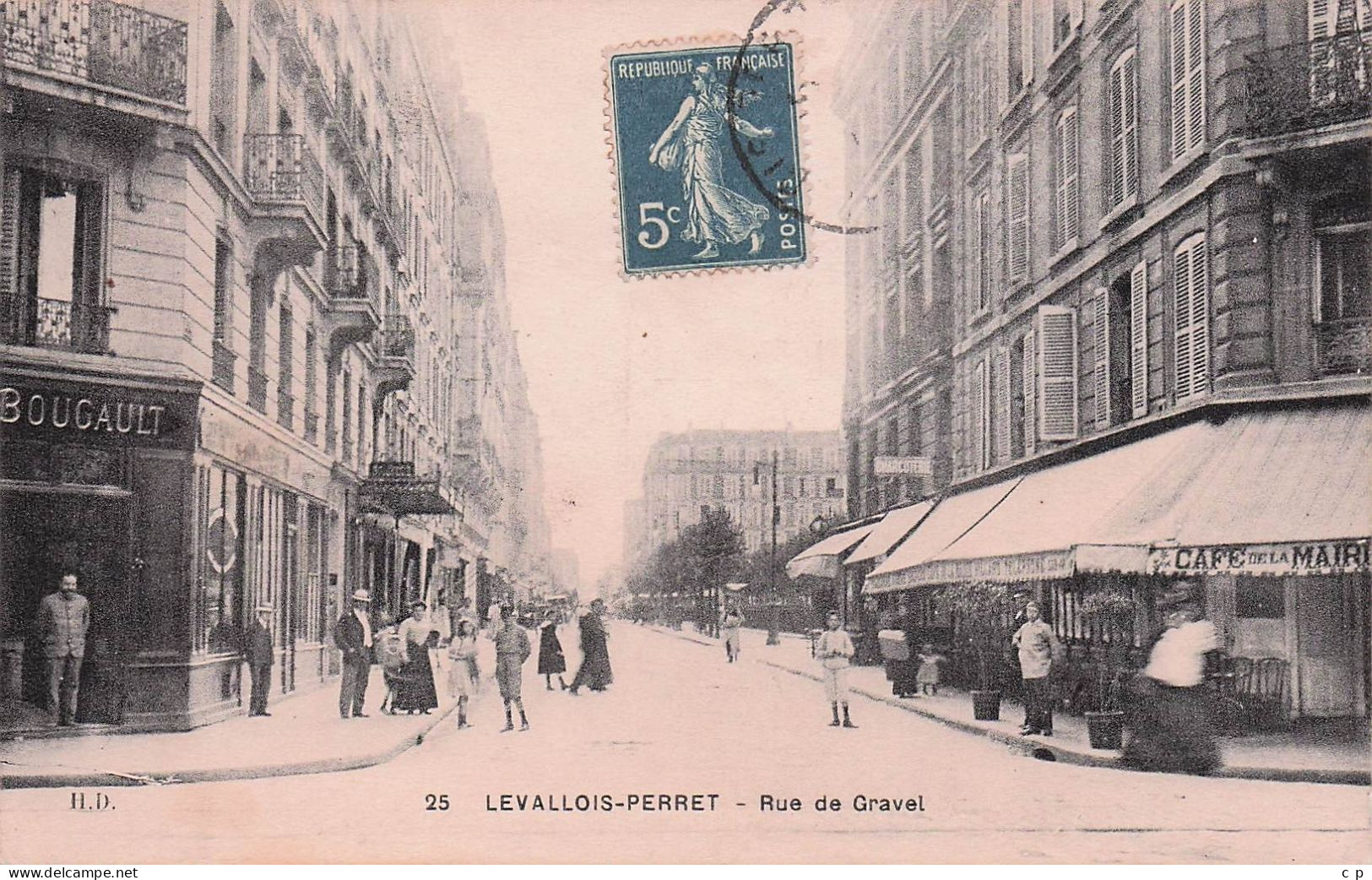Levallois Perret  -  Rue De Gravel  -   CPA °J - Levallois Perret