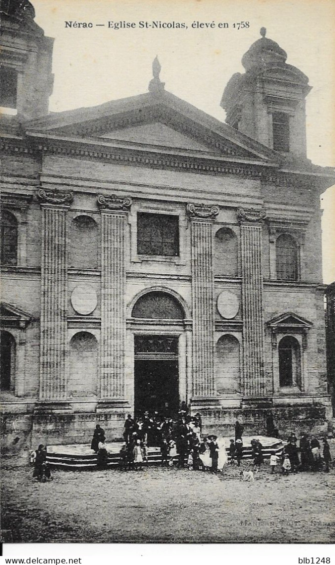 47] Lot Et Garonne > Nerac  Eglise St Nicolas  Mariage - Nerac