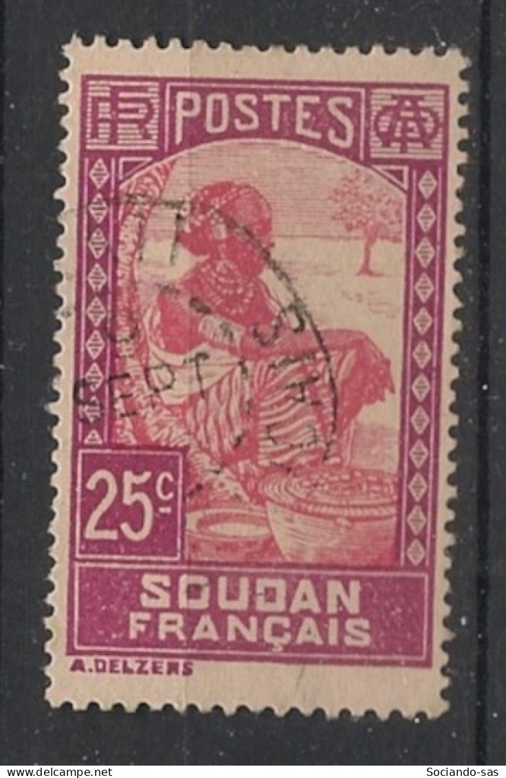 SOUDAN - 1931-38 - N°YT. 67 - Laitière Peulh 25c - Oblitéré / Used - Used Stamps