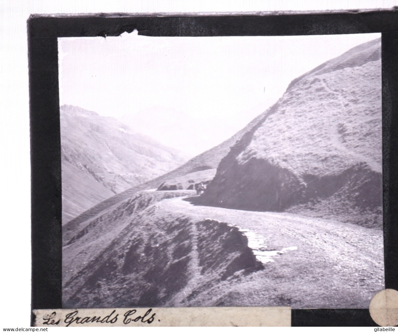 PLAQUE DE VERRE Photo - Les Grands Cols Des Alpes - Glacier Du Mont De Lans -  Année  1890 - Glasplaten