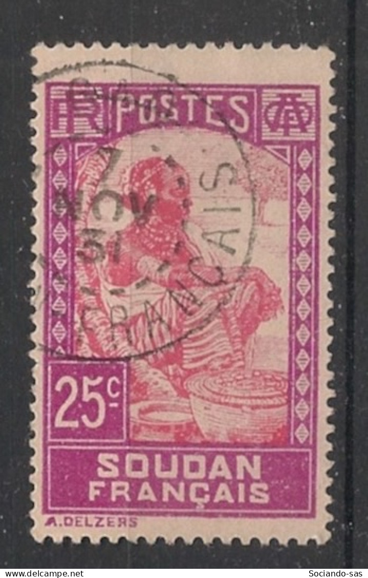 SOUDAN - 1931-38 - N°YT. 67 - Laitière Peulh 25c - Oblitéré / Used - Usati