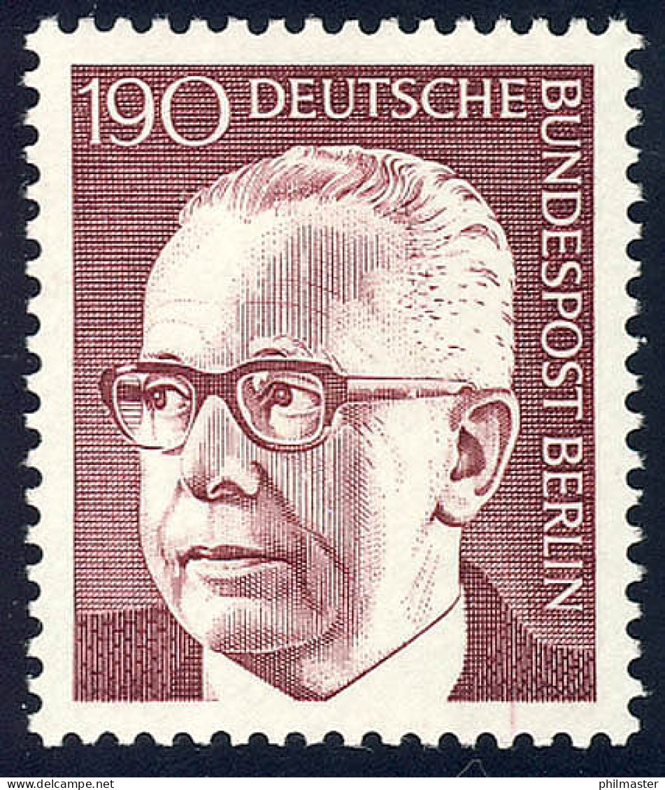 433 Gustav Heinemann 190 Pf  ** - Unused Stamps