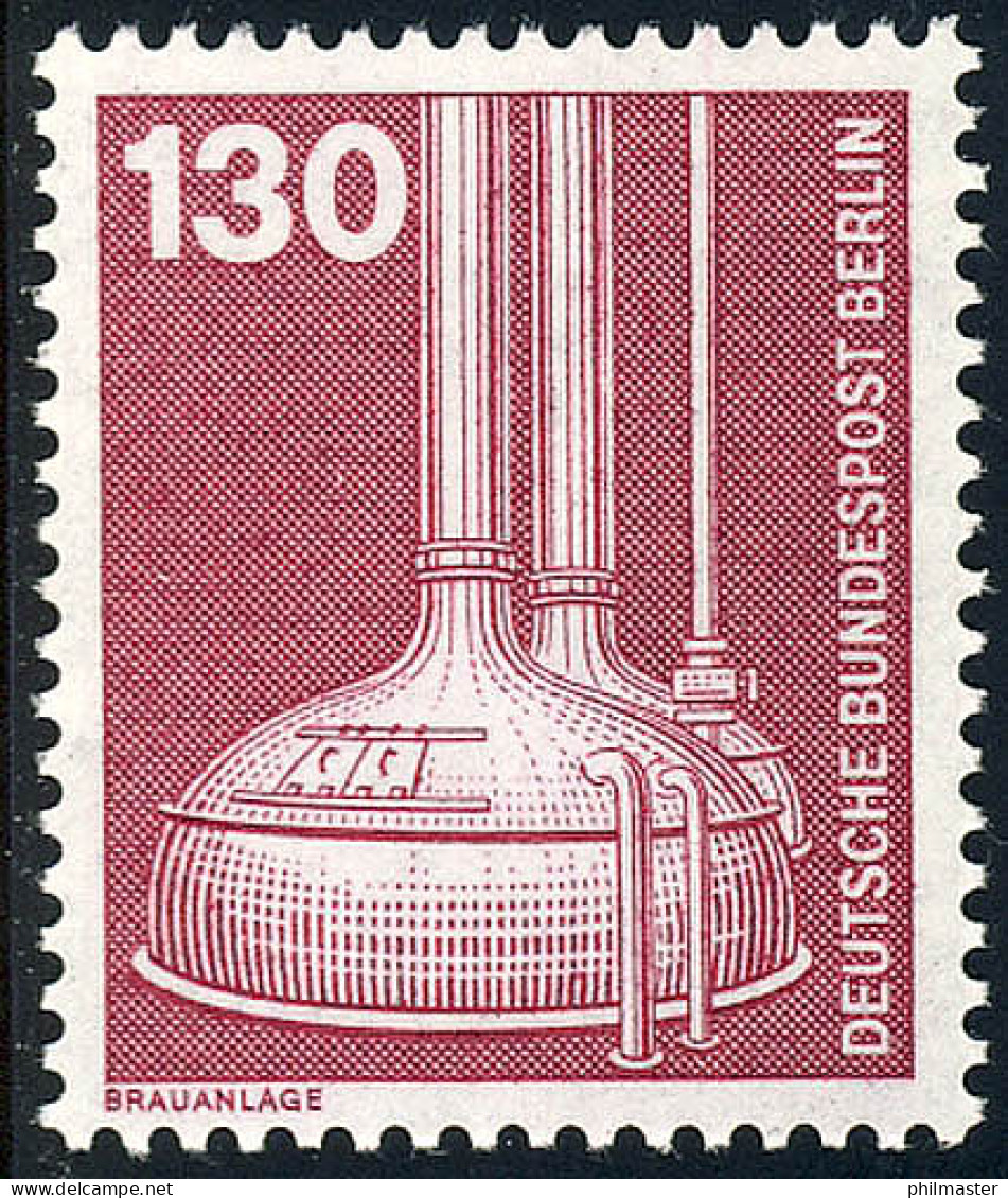 669 Industrie Und Technik 130 Pf Brauanlage ** - Unused Stamps