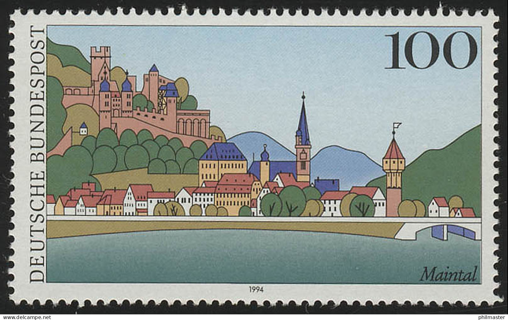 1744 Maintal Wertheim ** - Unused Stamps