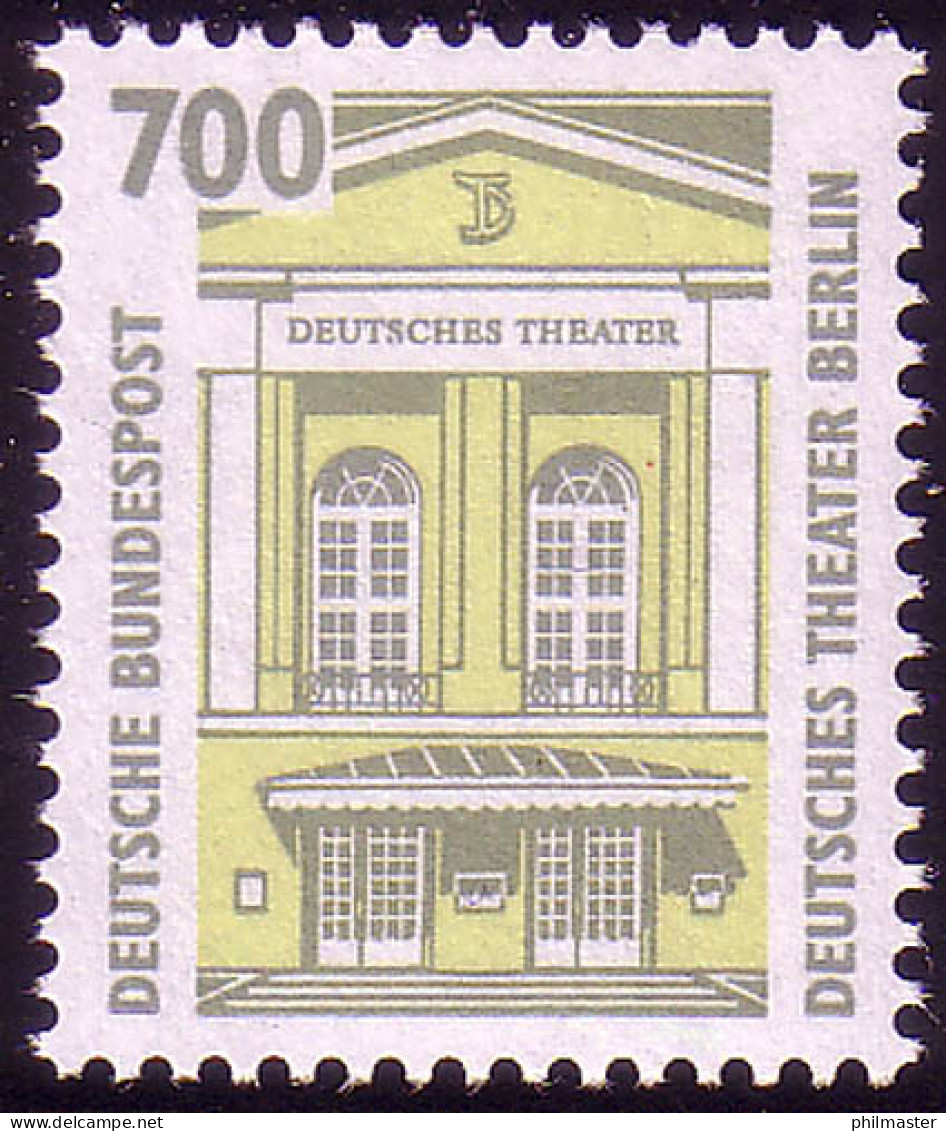 1691 Sehenswürdigkeiten 700 Pf Deutsches Theater ** - Nuevos