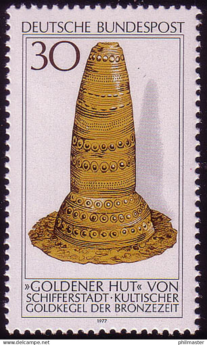 943 Archäologisches Kulturgut 30 Pf ** Postfrisch - Unused Stamps