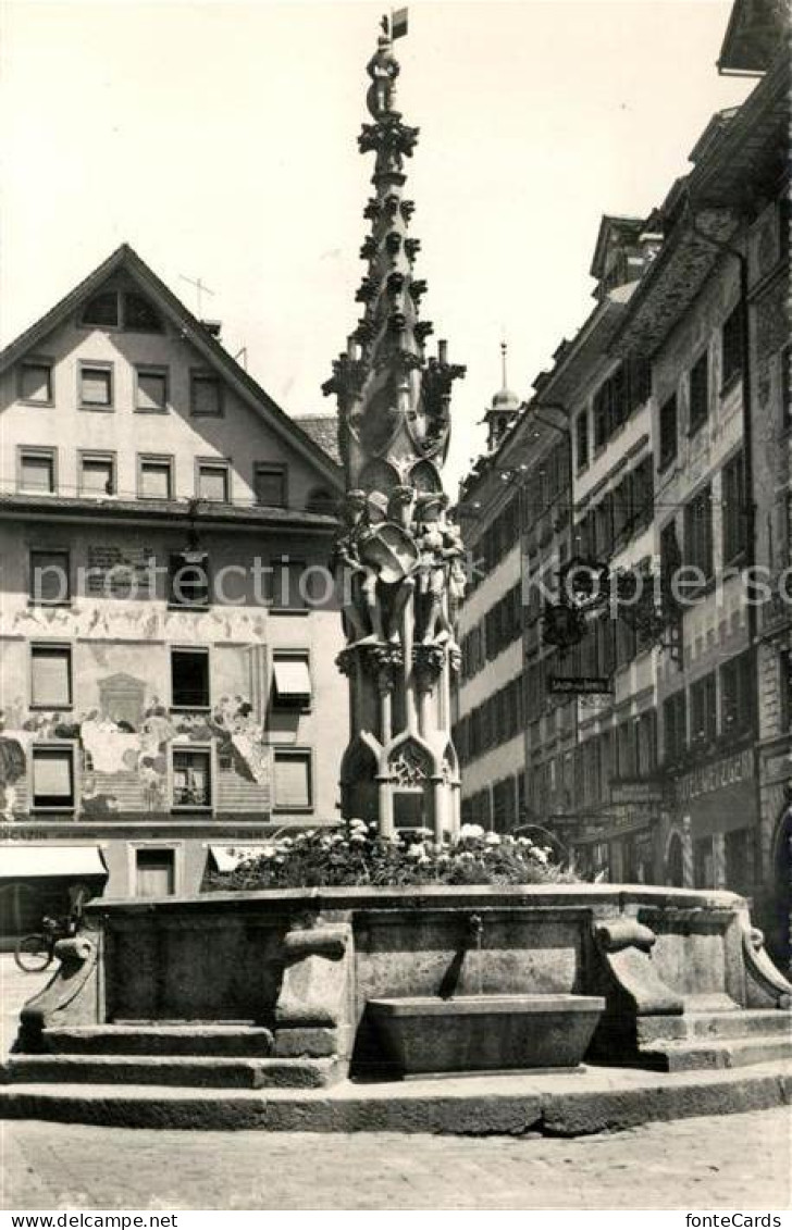 13192080 Luzern LU Weinmarkt Brunnen Luzern LU - Sonstige & Ohne Zuordnung