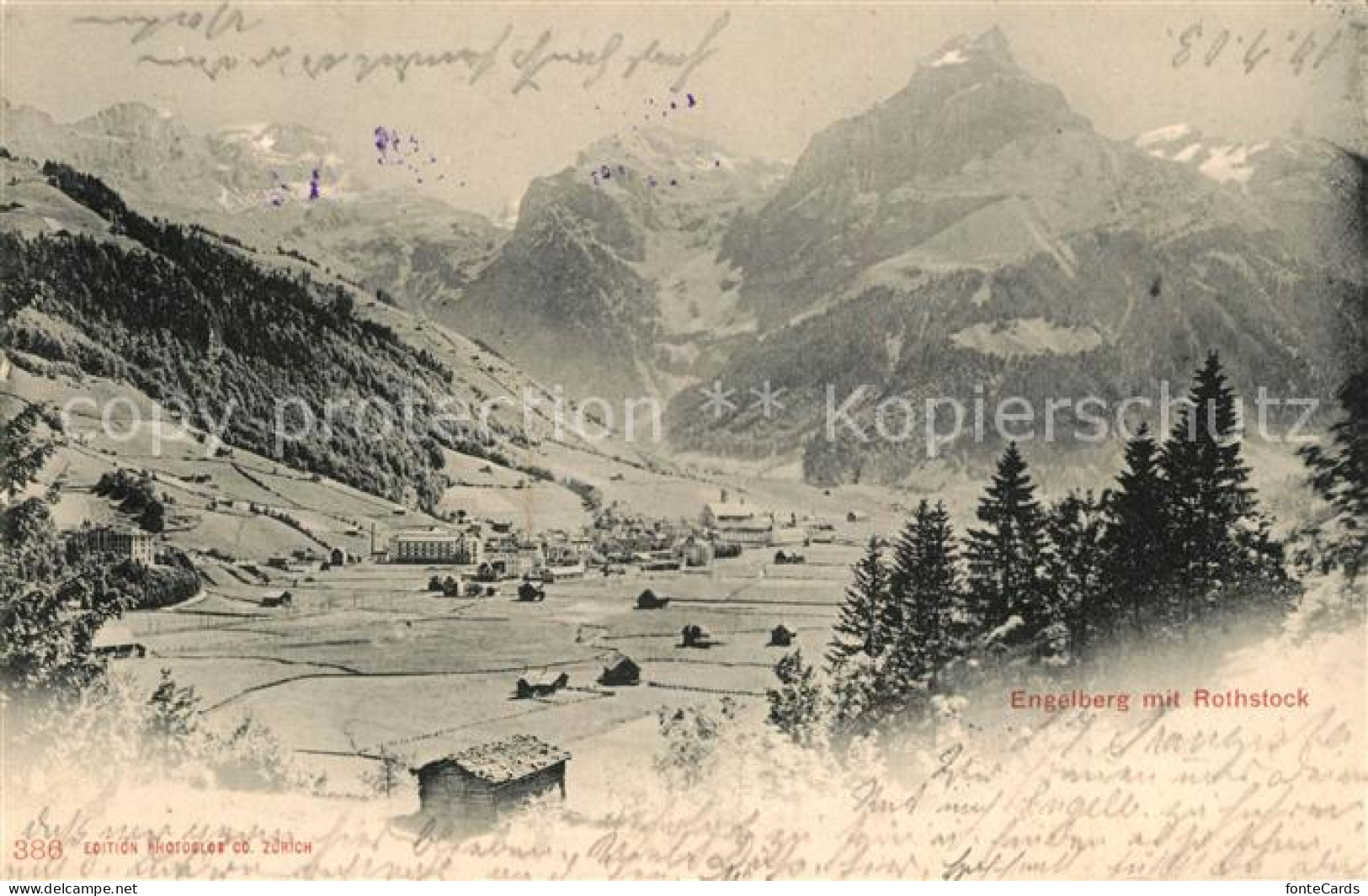 13192078 Engelberg OW Mit Rothstock Engelberg OW - Other & Unclassified