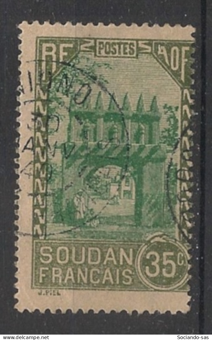 SOUDAN - 1931-38 - N°YT. 69 - Djenné 35c - Oblitéré / Used - Usati