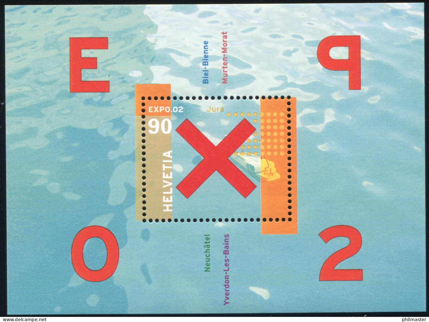 Schweiz Block 32 Landesausstellung EXPO, Postfrisch ** - Andere & Zonder Classificatie