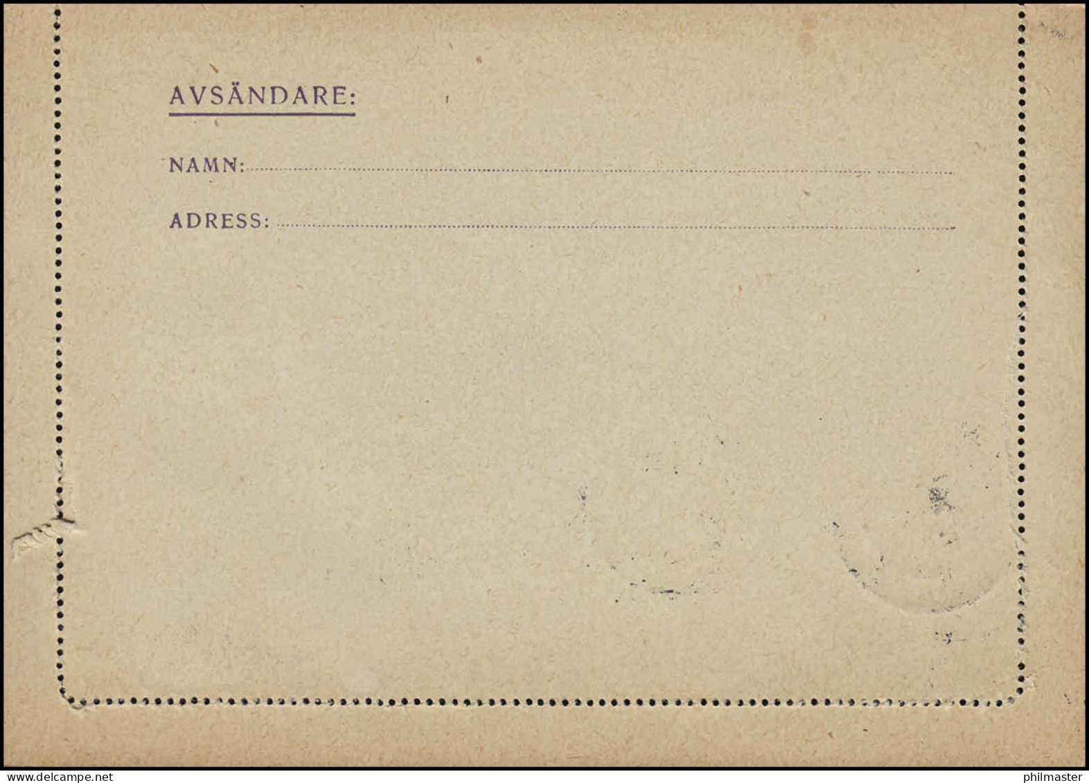 Kartenbrief K 26IW KORTBREV 10 Öre Mit Zusatzfr., HÖÖR 23.7.1926, Karte Mit Rand - Enteros Postales