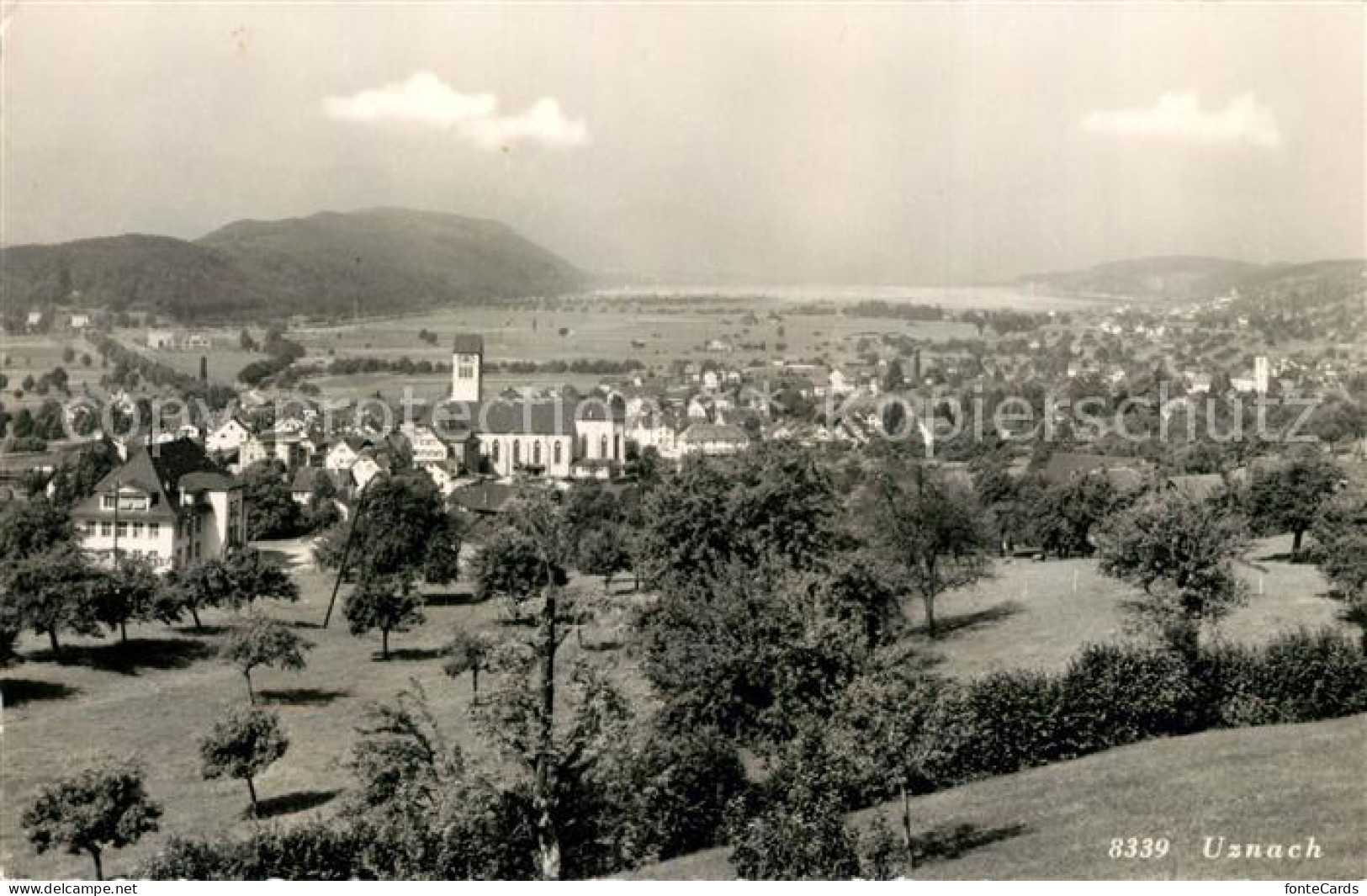 13192022 Uznach Panorama Uznach - Sonstige & Ohne Zuordnung