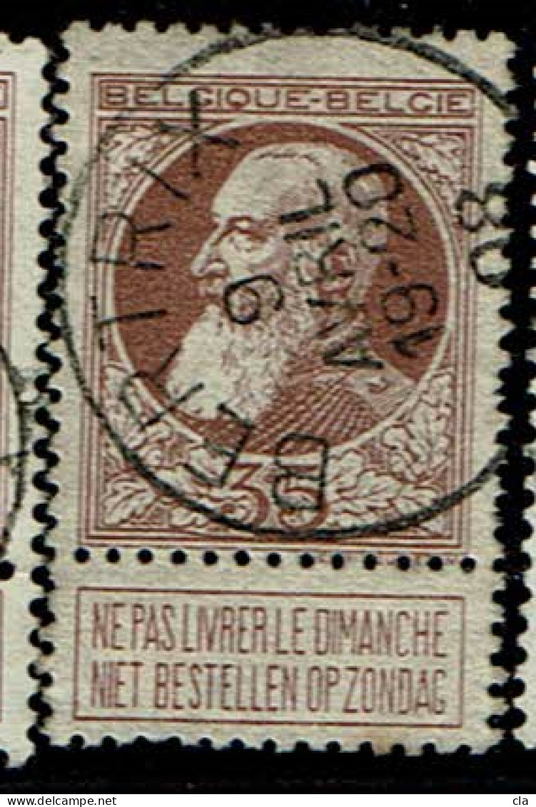 77  Obl  Bertrix - 1905 Grosse Barbe