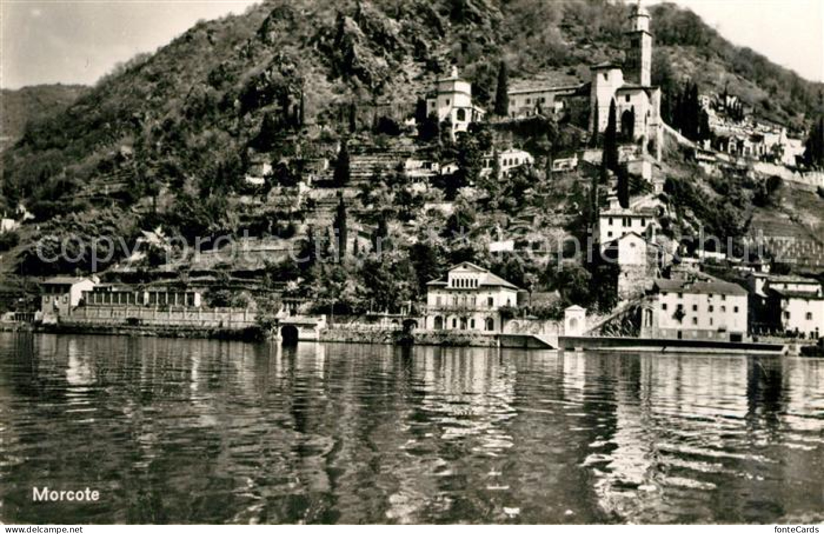 13191963 Morcote Lago Di Lugano Teilansicht Morcote Lago Di Lugano - Autres & Non Classés