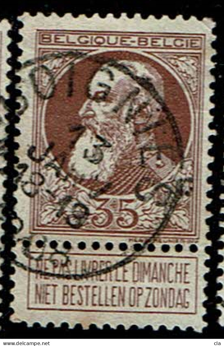 77  Obl  Soignies - 1905 Barbas Largas