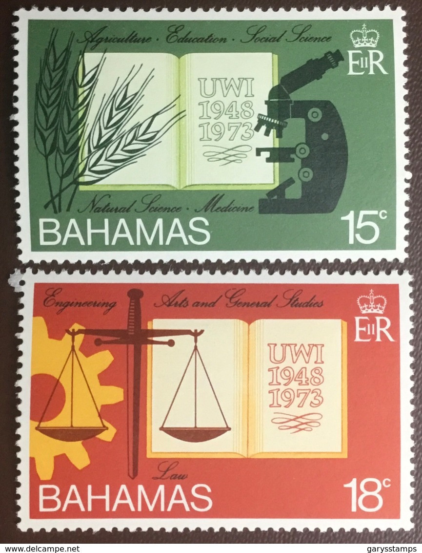 Bahamas 1974 University Anniversary MNH - Bahamas (1973-...)