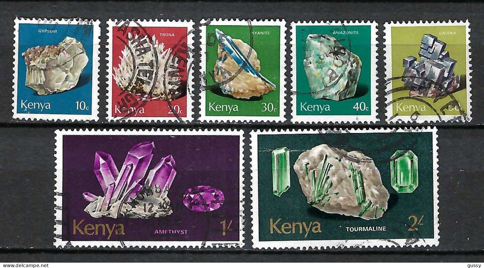 KENYA 1970: Lot D'obl. "MINERAUX" - Kenya (1963-...)