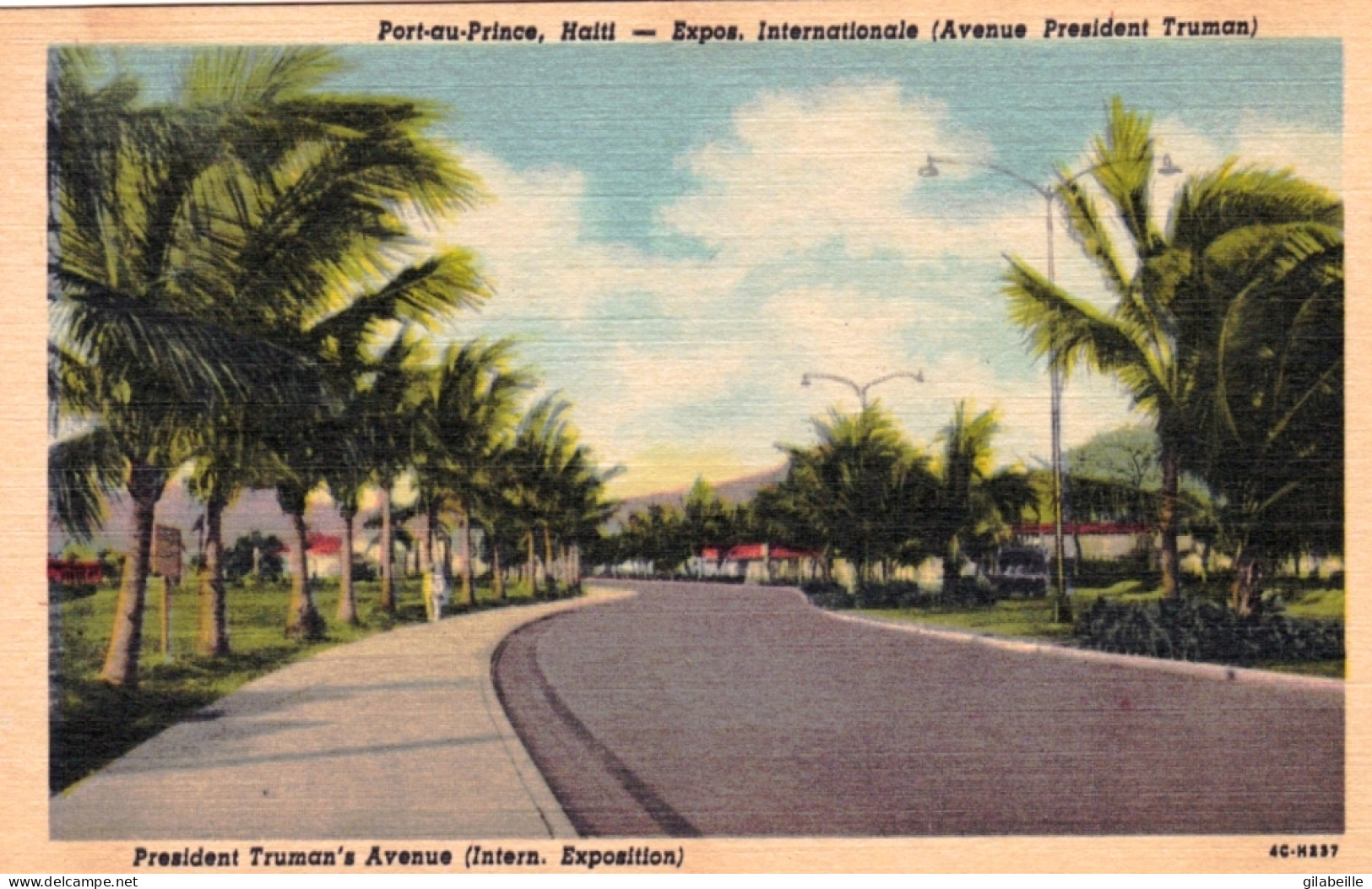 Antilles - HAITI - Port Au Prince -  Avenue Président Truman - Expos Internationale - Haiti