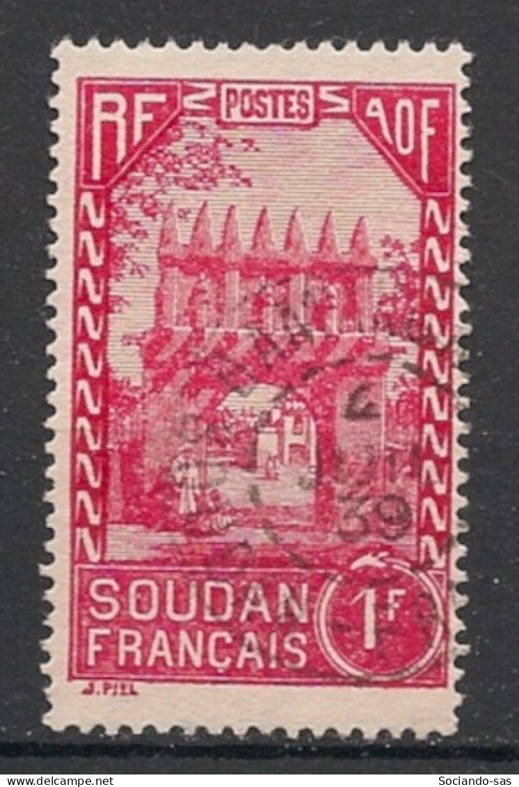 SOUDAN - 1931-38 - N°YT. 79 - Djenné 1f - Oblitéré / Used - Used Stamps
