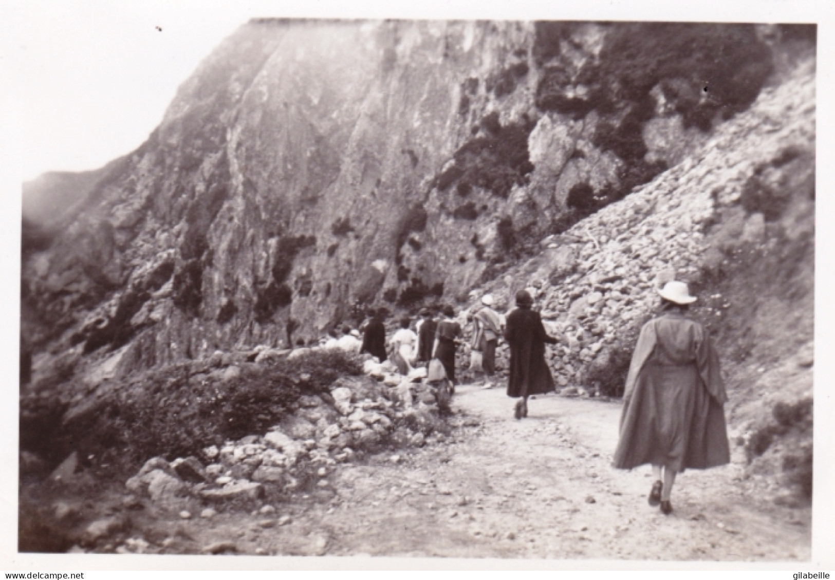 Photo Originale - 1936 - Descente Du PUY De DOME - Lugares