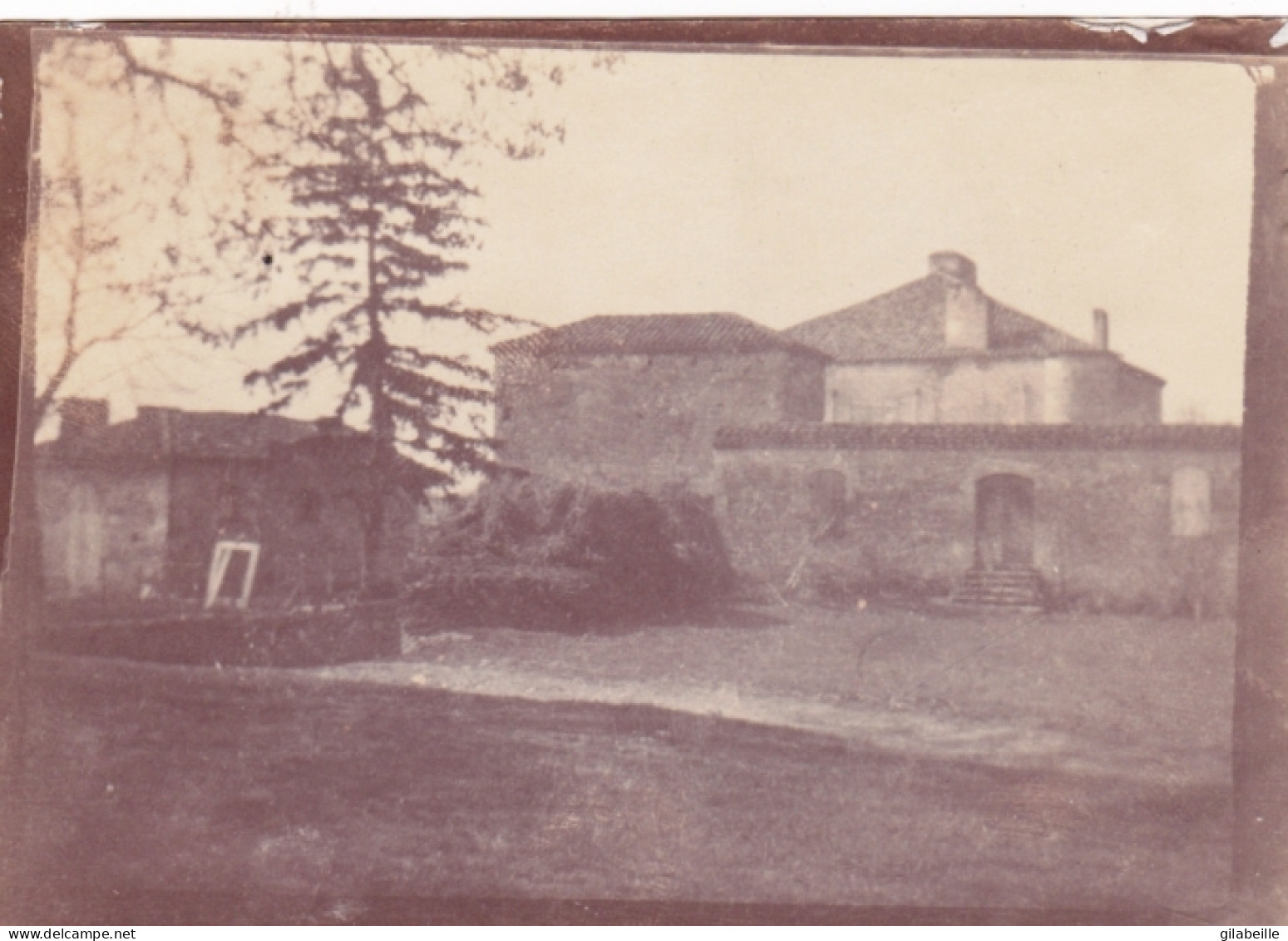 Photo Originale - Année 1905 - CAUZAC ( Lot Et Garonne ) Le Chateau   - Lugares