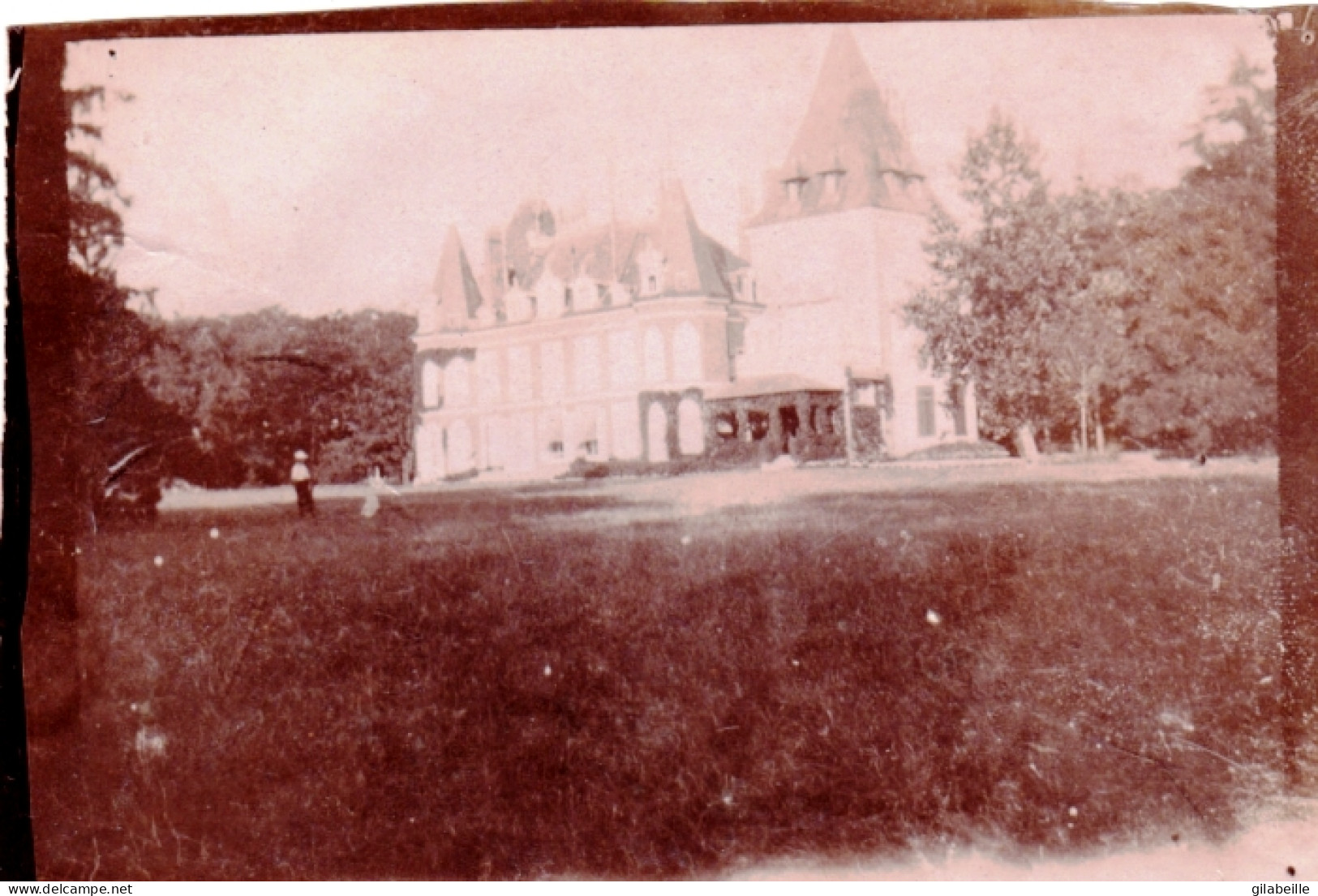 Photo Originale - Année 1907 - LANNERAY - Chateau De Bois Bertrand - Lugares