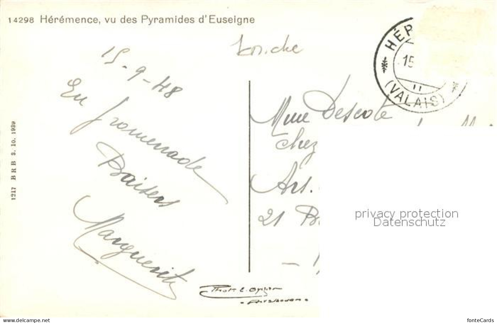 13191862 Heremence Erdpyramiden Heremence - Autres & Non Classés