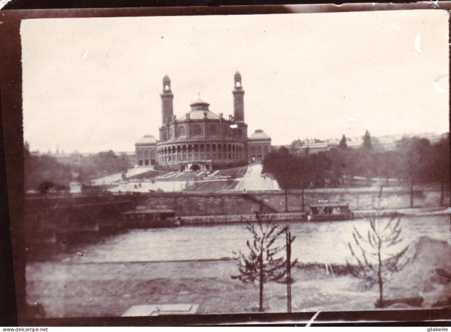 Photo Originale  - Année 1907 -  PARIS - Le Trocadero - Lugares