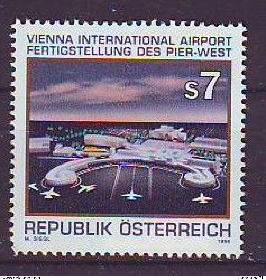 AUSTRIA 2180,unused - Vliegtuigen