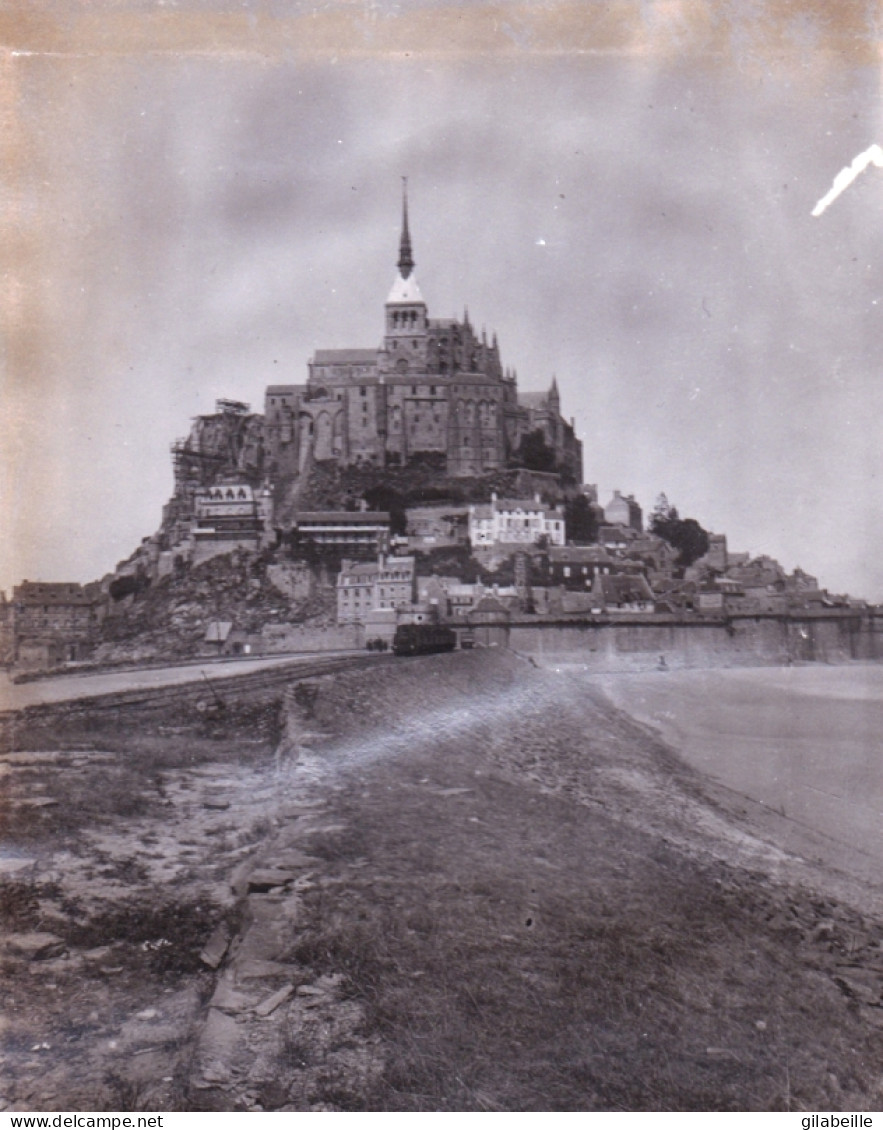  Photo Originale - Année 1908 - Le MONT SAINT MICHEL - Profesiones