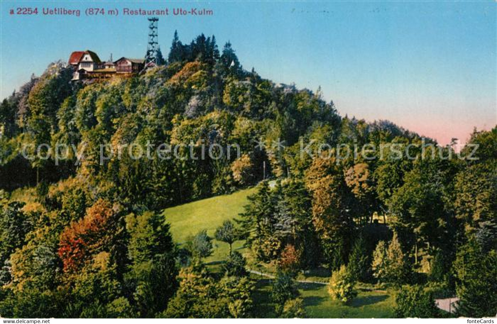 13191843 Uetliberg Affoltern Restaurant Uto Kulm Uetliberg Affoltern - Andere & Zonder Classificatie