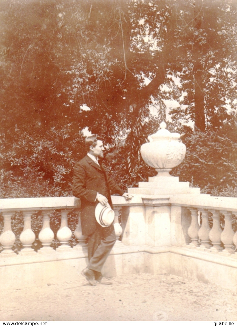 Photo Originale - Année 1908 - PARIS - Jardin Des Tuileries - Lugares