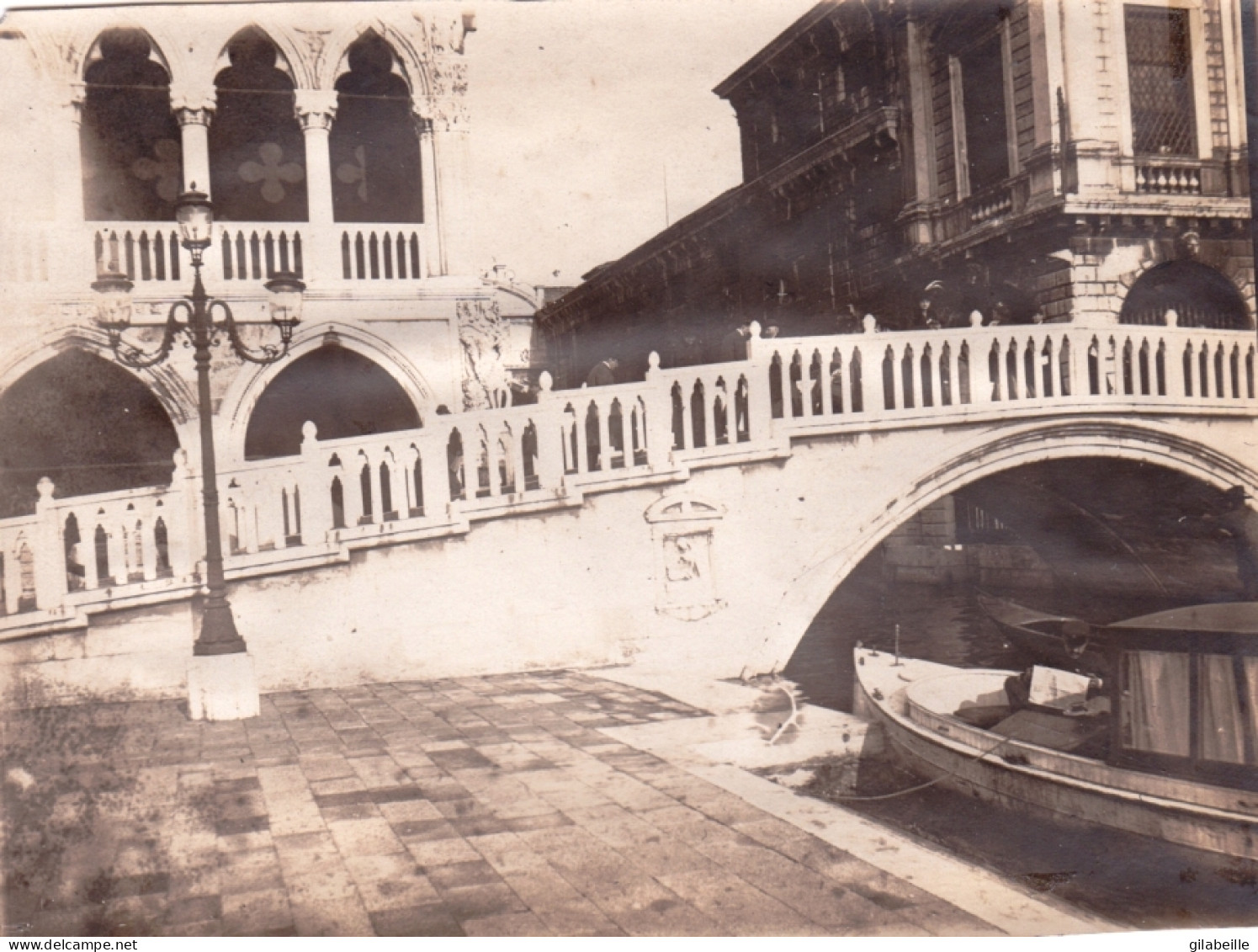 Photo Originale - Année 1908 - VENEZIA - VENISE - Palais Des Doges - Lugares