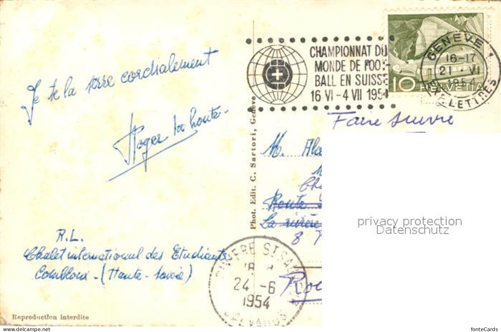 13191832 Geneve GE Pont Mont Blanc Insel Geneve GE - Other & Unclassified