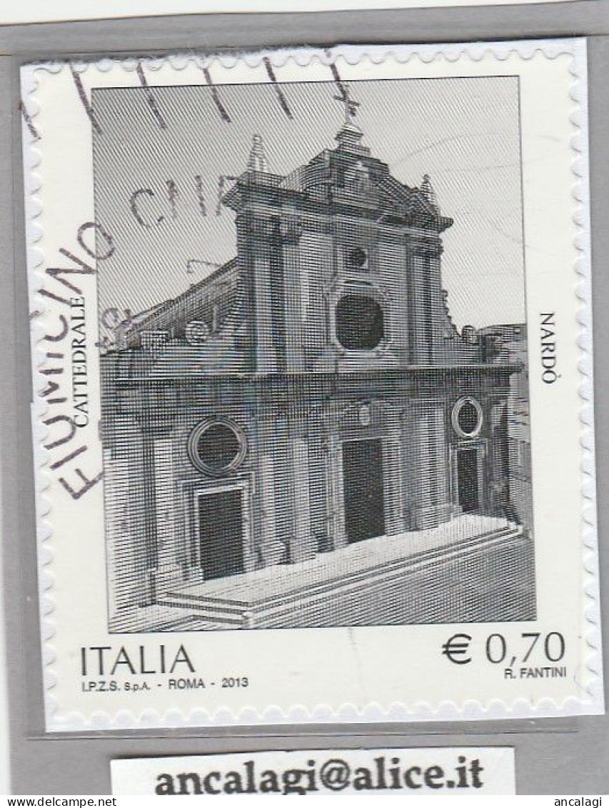 USATI ITALIA 2013 - Ref.1257 "CATTEDRALE DI NARDO' " 1 Val. - - 2011-20: Used