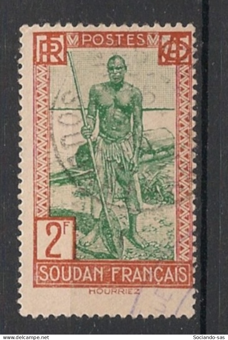 SOUDAN - 1931-38 - N°YT. 84 - Batelier 2f - Oblitéré / Used - Usati