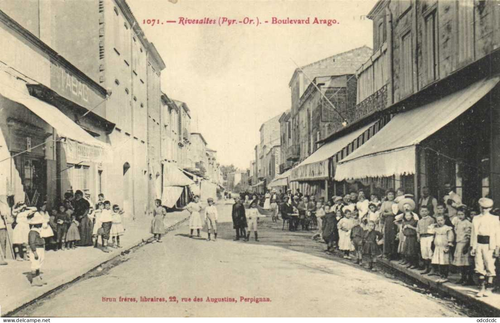 Rivesaltes (Pyr Or )Boulevard Arago Très Belle Animation RV - Rivesaltes