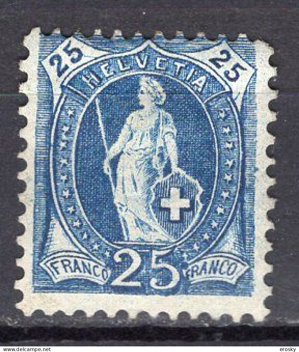 T3277 - SUISSE SWITZERLAND Yv N°73 * - Unused Stamps