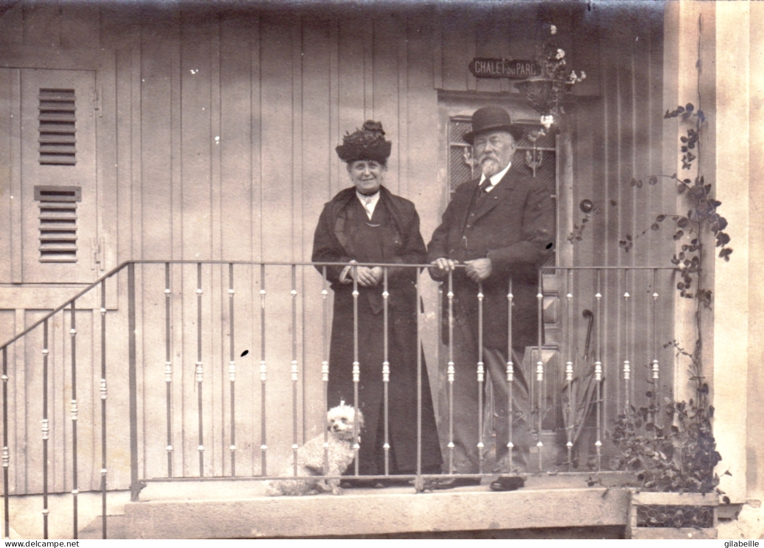 Photo Originale - Année 1909 -  LA CLUSAZ ( Haute Saoie ) Chalet Du Parc - Places