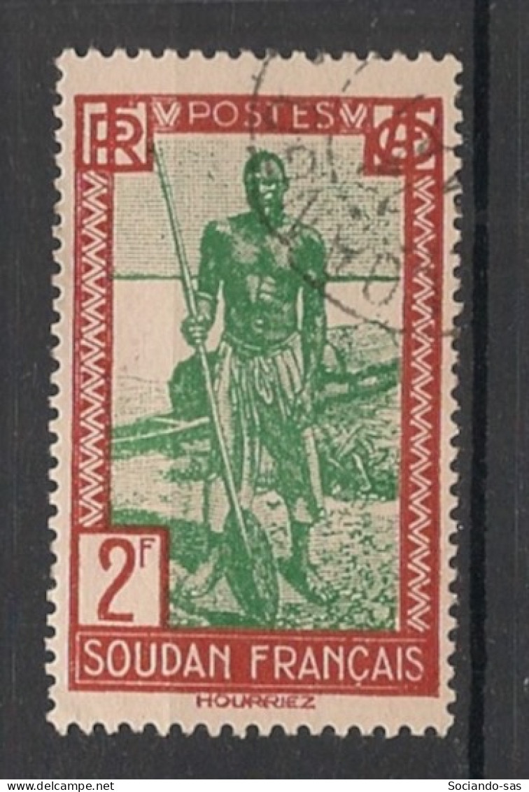 SOUDAN - 1931-38 - N°YT. 84 - Batelier 2f - Oblitéré / Used - Gebraucht