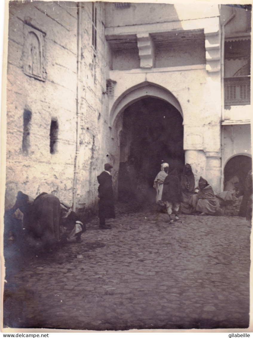  Photo Originale -  Année 1909 - ALGER - La Casbah   - Places